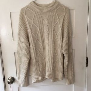 Urban outfitters cotton/acrylic fisherman’s sweater men’s size medium